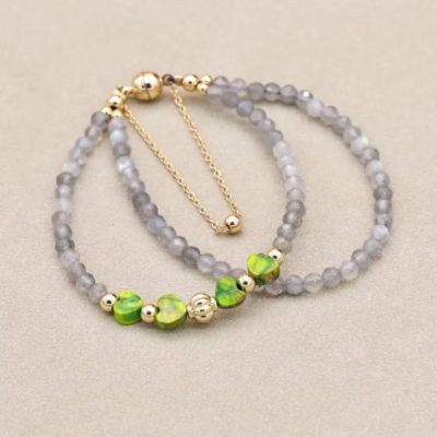 Aventurine-pierre-bracelet-labradorite