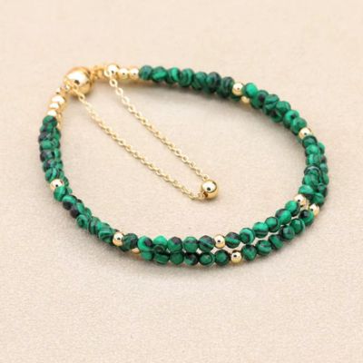 Aventurine-pierre-bracelet-malachite