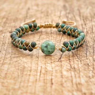 Bracelet-tibétain-bijoux-bohème-pierre-précieuse