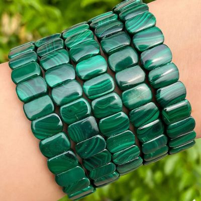 Pierre-semi-précieuse-verte-bracelet-malachite