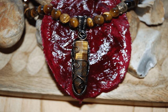 Collier œil de tigre 
