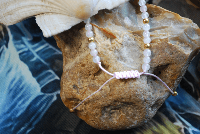 Bracelet quartz rose