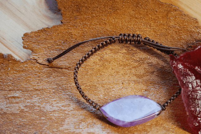 Bracelet en améthyste