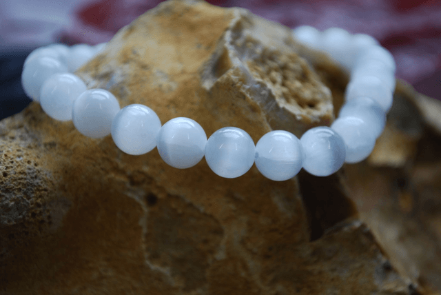 Bracelet en cristal sélénite