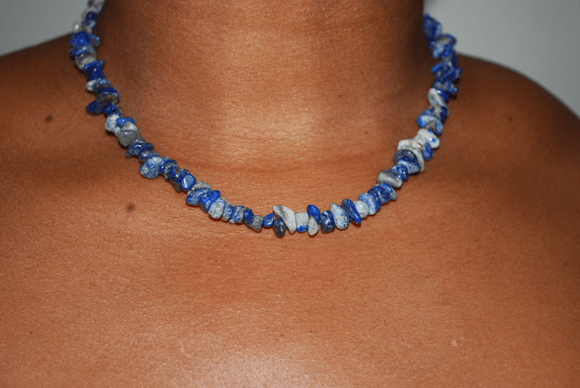 Collier lapis-lazuli