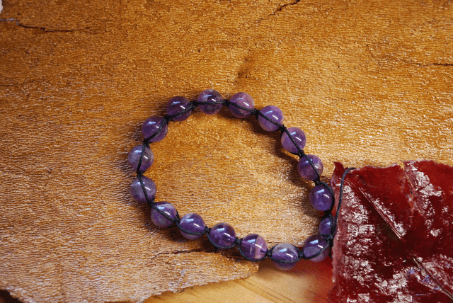 Bracelet en améthyste 
