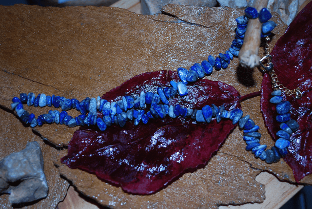 Collier lapis-lazuli