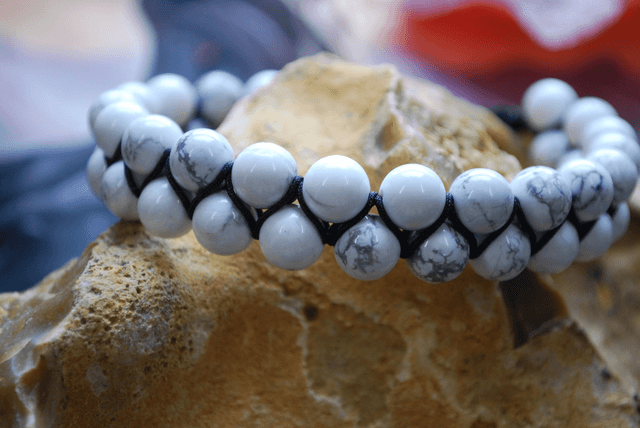 Bracelet en howlite