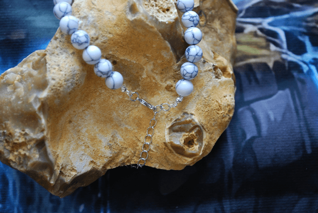 Bracelet en howlite