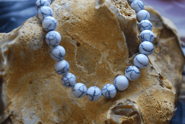 Bracelet en howlite