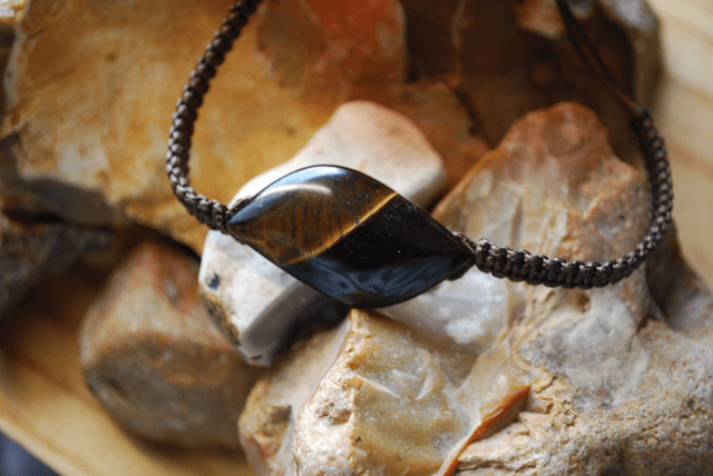 Bracelet en œil de tigre