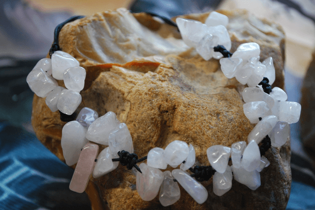 Bracelet quartz rose