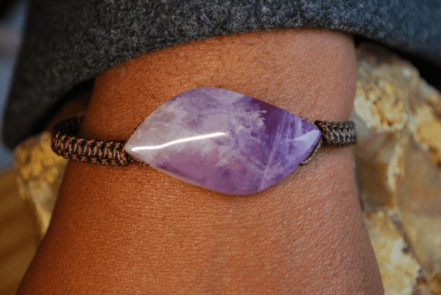 Bracelet en améthyste