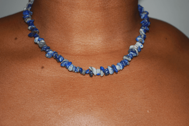Collier lapis-lazuli
