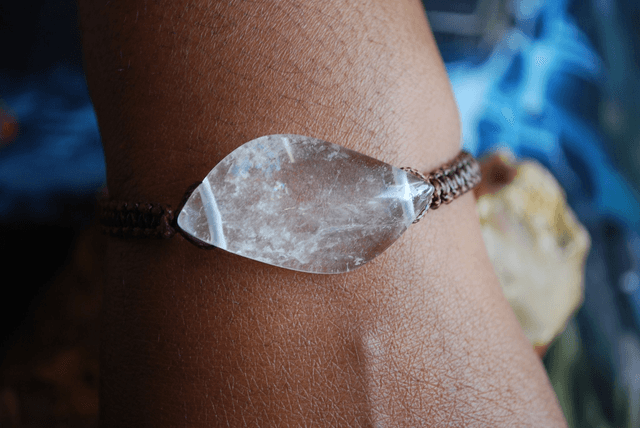 Bracelet en cristal de roche