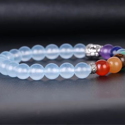 Aventurine-pierre-bracelet-bleue