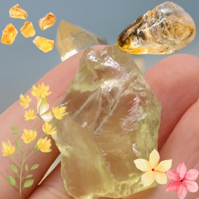 Aventurine-pierre-calcite-jaune