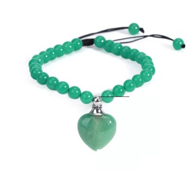 Aventurine-pierre-semi-précieuse-verte-bracelet