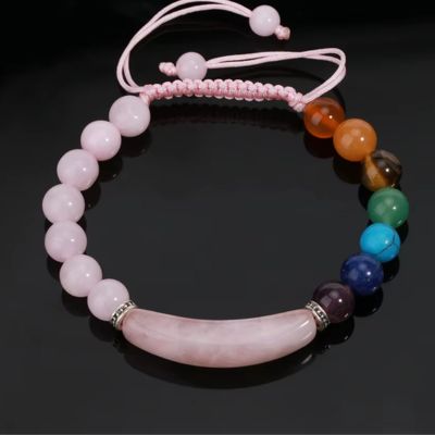Chakra-racine-bracelets-quartz-rose