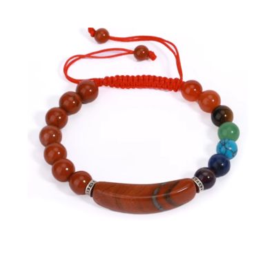 Chakra-racine-bracelet-jaspe-rouge