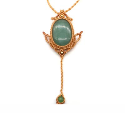 Pierre-aventurine-verte-pendentif-collier-pierre