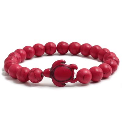 Bracelet-bouddhiste-pierre-rouge