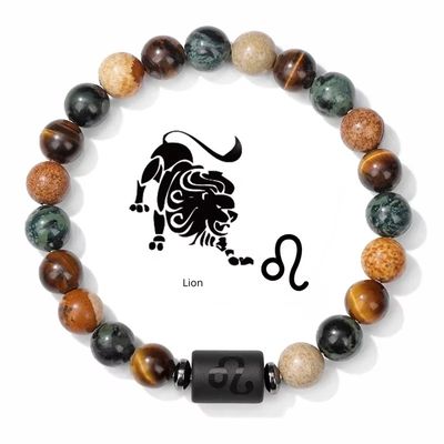 Bracelet-tibétain-signe-du-zodiaque-lion