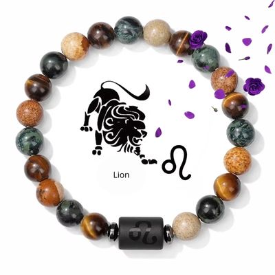 bracelet-tibétain-zodiaque-lion
